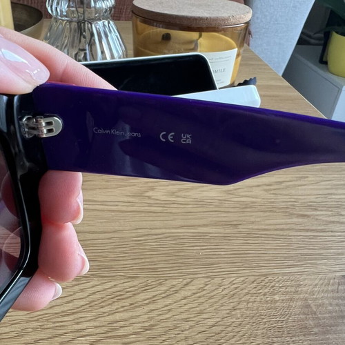 Calvin Klein Jeans oversized sunglasses like new, black