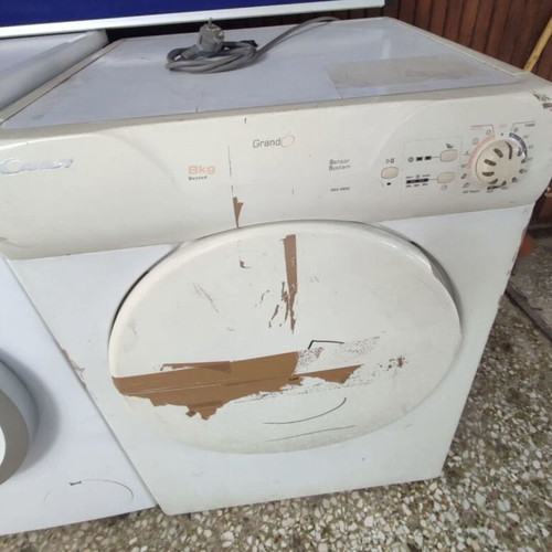 Washing machine and dryer used, 8 kg capacity, set