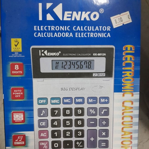 Kenko 8-digit calculator new