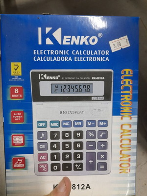 Kenko 8-digit calculator new