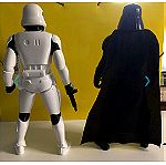  4 Φιγούρες Star Wars (Hasbro) - Darth Vader, StormTrooper, Mandalorian