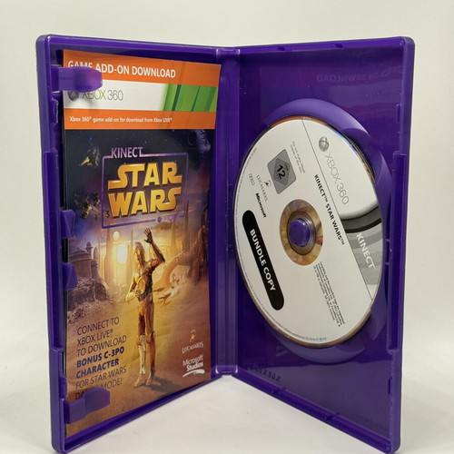 Kinect Star Wars Xbox 360 used action adventure game