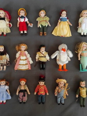 Deagostini Porcelain Dolls from "Κούκλες των Παραμυθιών" series, like new