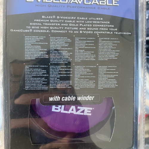 GameCube AV/Video Cable Blaze new
