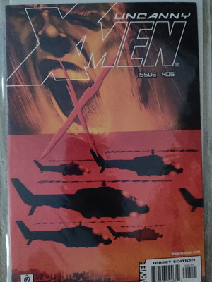 Uncanny X-Men #405 Marvel comic book, 2002