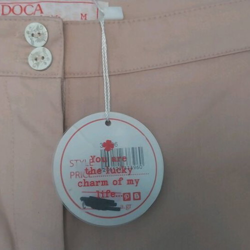 Doca Medium pants new, pink