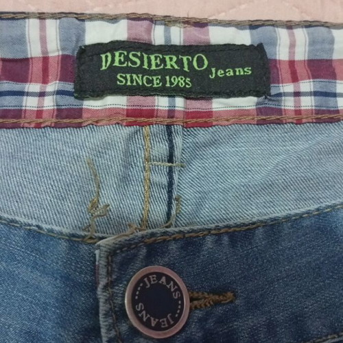 Men's Bermuda shorts like new, blue, size L