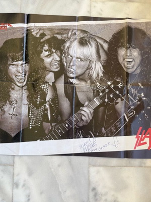 Poster used, double-sided