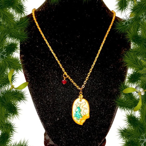 Handmade necklace Gouri 2026 gold new with pendant