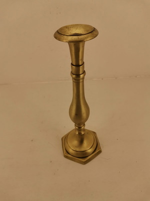 Brass candlestick from 1920 era