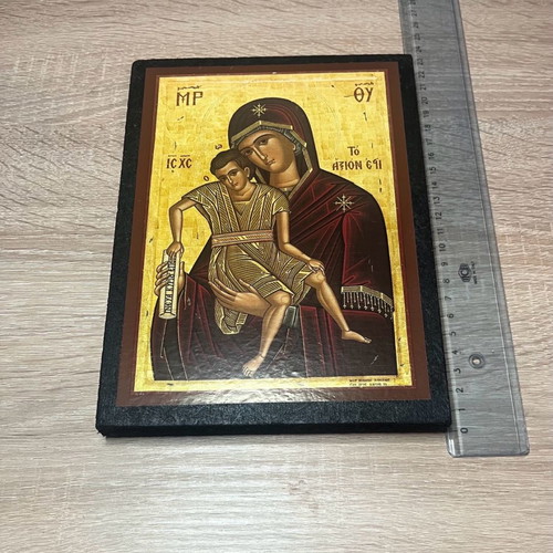 Religious icon new in cellophane