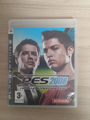 Pro Evolution Soccer 2008 PS3 μεταχειρισμένο, παιχνίδι με θήκη και manual