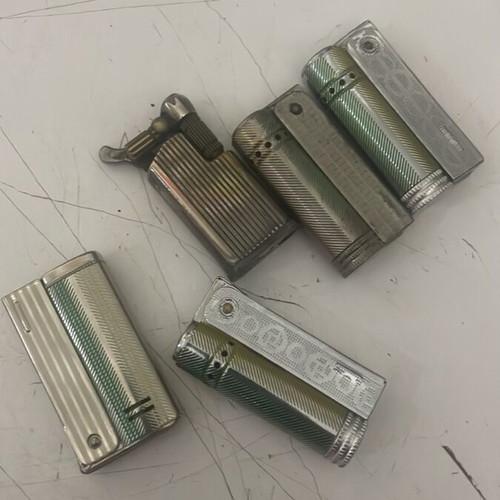 Tsakoumakia used, set of 5 collectible lighters
