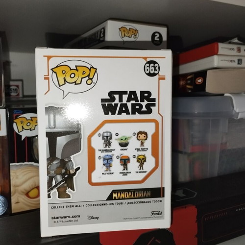 Star Wars The Mandalorian with Darksaber Funko Pop 663