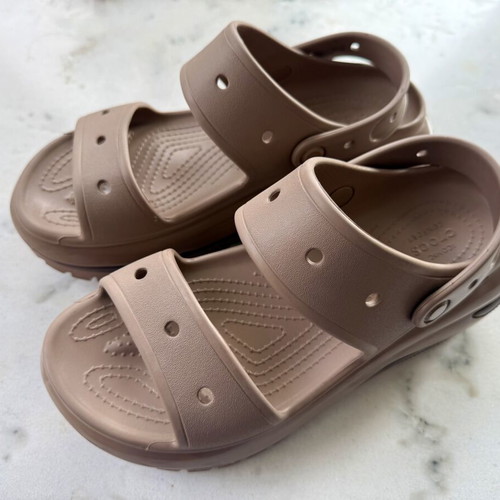 Crocs women's sandals W9 EU 39-40 brown taupe