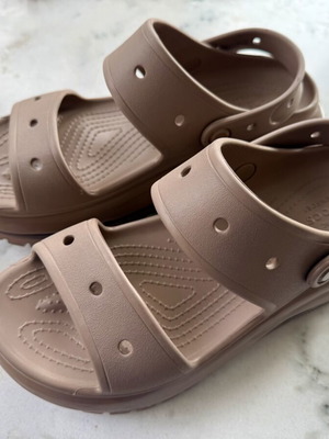 Crocs women's sandals W9 EU 39-40 brown taupe
