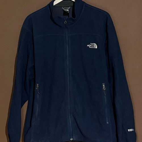 North Face Windwall fleece jacket used, size XL, blue