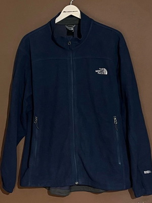 North Face Windwall fleece jacket used, size XL, blue