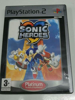 Sonic Heroes Platinum PS2 игра употребявана, английска версия