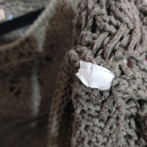 Bershka knitted sweater olive like new, size Large
