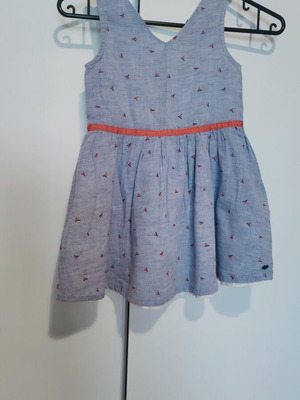Losan dress 110 cm like new, blue