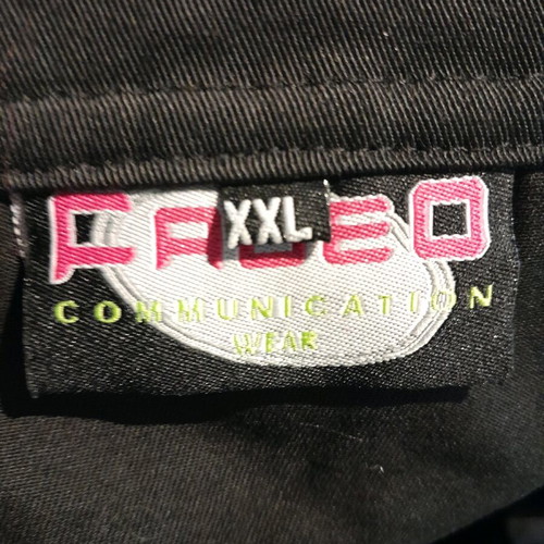 Fageo/AEG cotton work overall new with suspenders