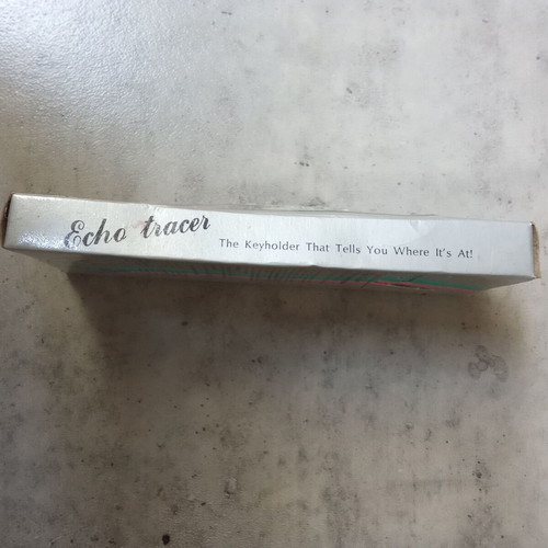 Echo Tracer key finder collectible advertising keychain 1990s new