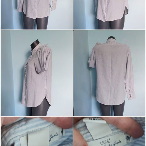 LOGG by H&M women's shirt used, cotton, sizes S/M