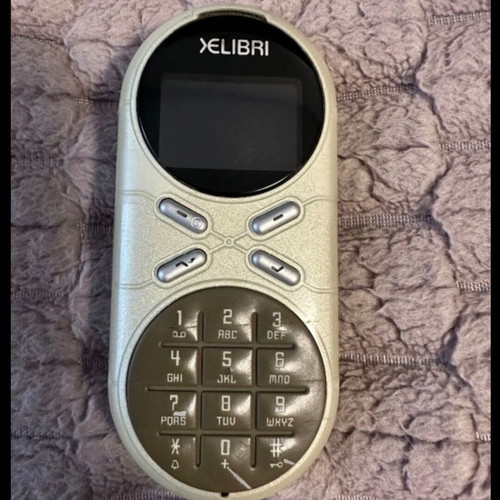Siemens Xelibri 1 used mobile phone with rare battery