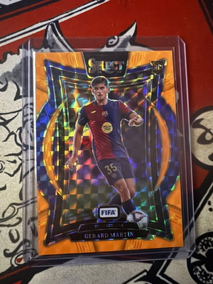 Panini Select ποδοσφαιρική κάρτα Gerard Martin Orange Mosaic Refractor /125