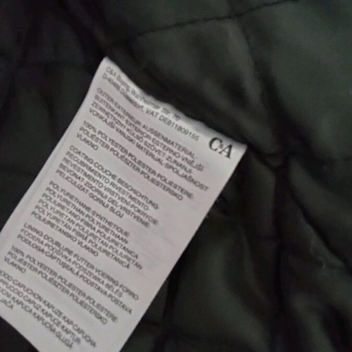 C&A jacket like new, size 116, black and gray