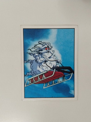 The Real Ghostbusters 1986 αυτοκόλλητο Panini σαν καινούργιο
