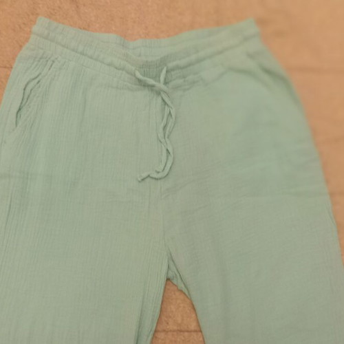 Mint color wide pants size M