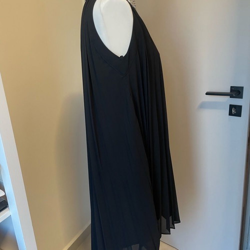 John Richmond formal dress M new, black, asymmetric cut