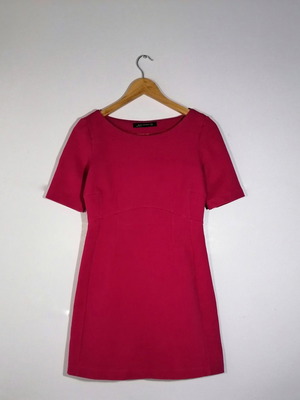 Zara Woman dress pink fuchsia used, size M