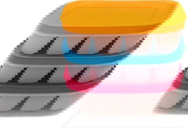 3 θήκες για παγάκια + 2 καταψυξης  1.1 λ !Tupperware