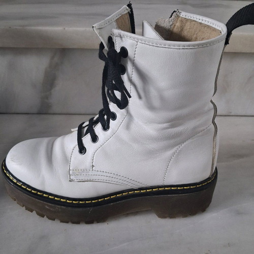 Fratelli Pedriti ankle boots used, size 39, white and black