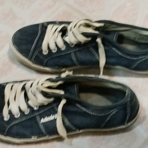 Admiral men's sneakers used, size 44, blue