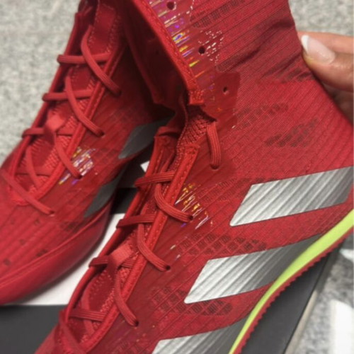 Adidas boxing boots BOX HOG 4, red