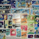 Thematic Space Stamps Collection