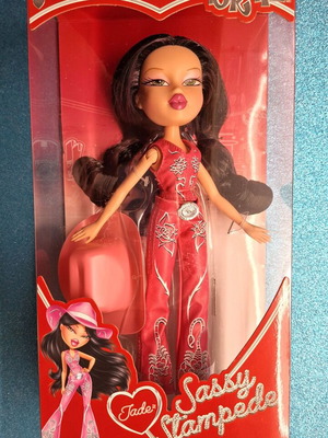 Bratz Sassy Stampede Jade doll with Western Cowgirl outfit, new