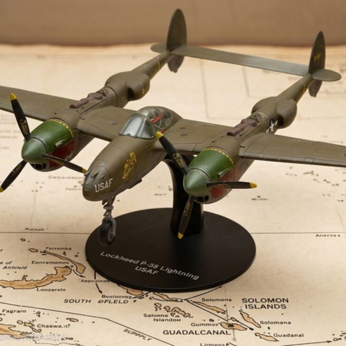 Lockheed P-38 Lightning 1:72 Die-Cast Model Like New