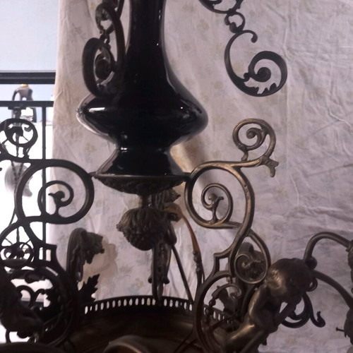 Vintage ceiling light used