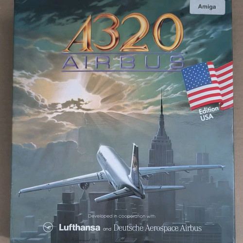 A320 Airbus Edition USA for Amiga like new