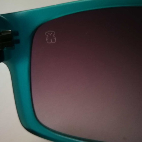 Tous sunglasses used, petrol color