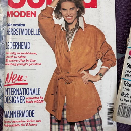 Burda magazine 1994 used set of 4 issues