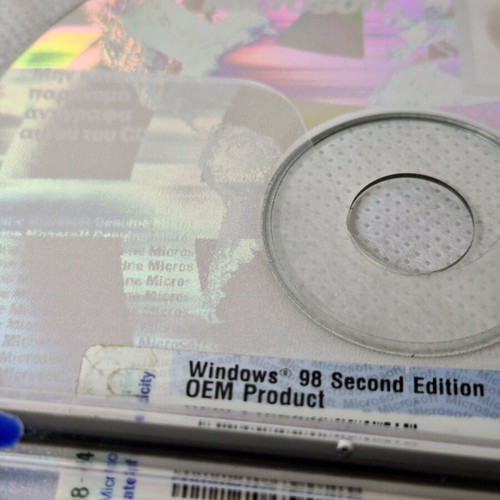 Windows 98 Second Edition OEM Product CD like new