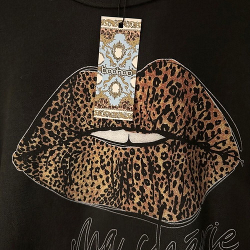Нова черна дамска блуза BooHoo XXL с етикет
