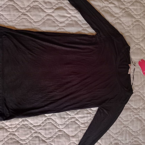 Pink Woman blouse women's black, new, size small