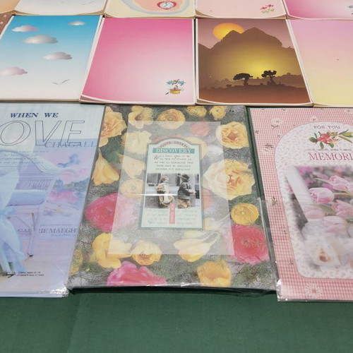 Stationery used for mailing with sketches from 1970